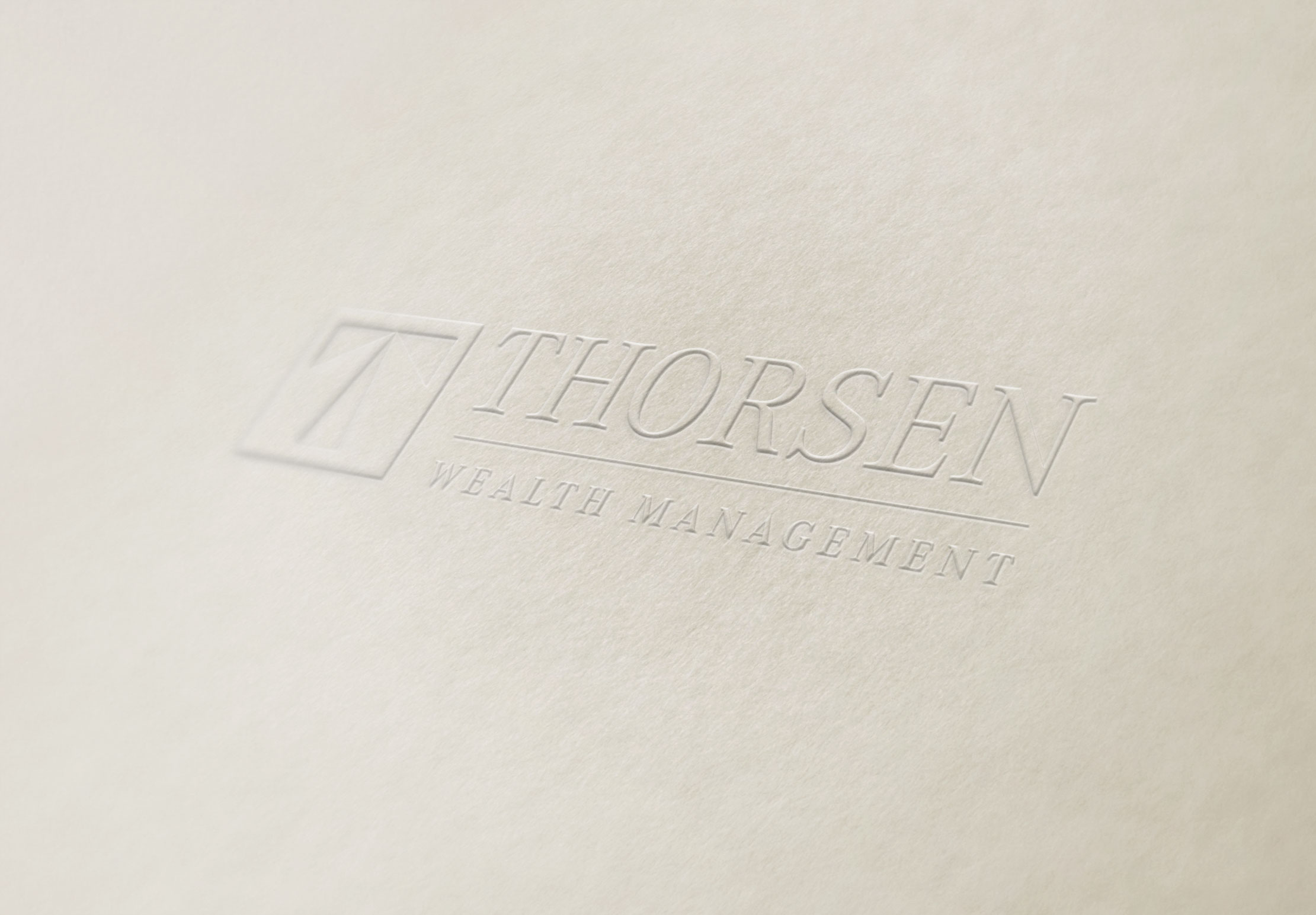 Thorsen Wealth Management Logo by Just Make Things