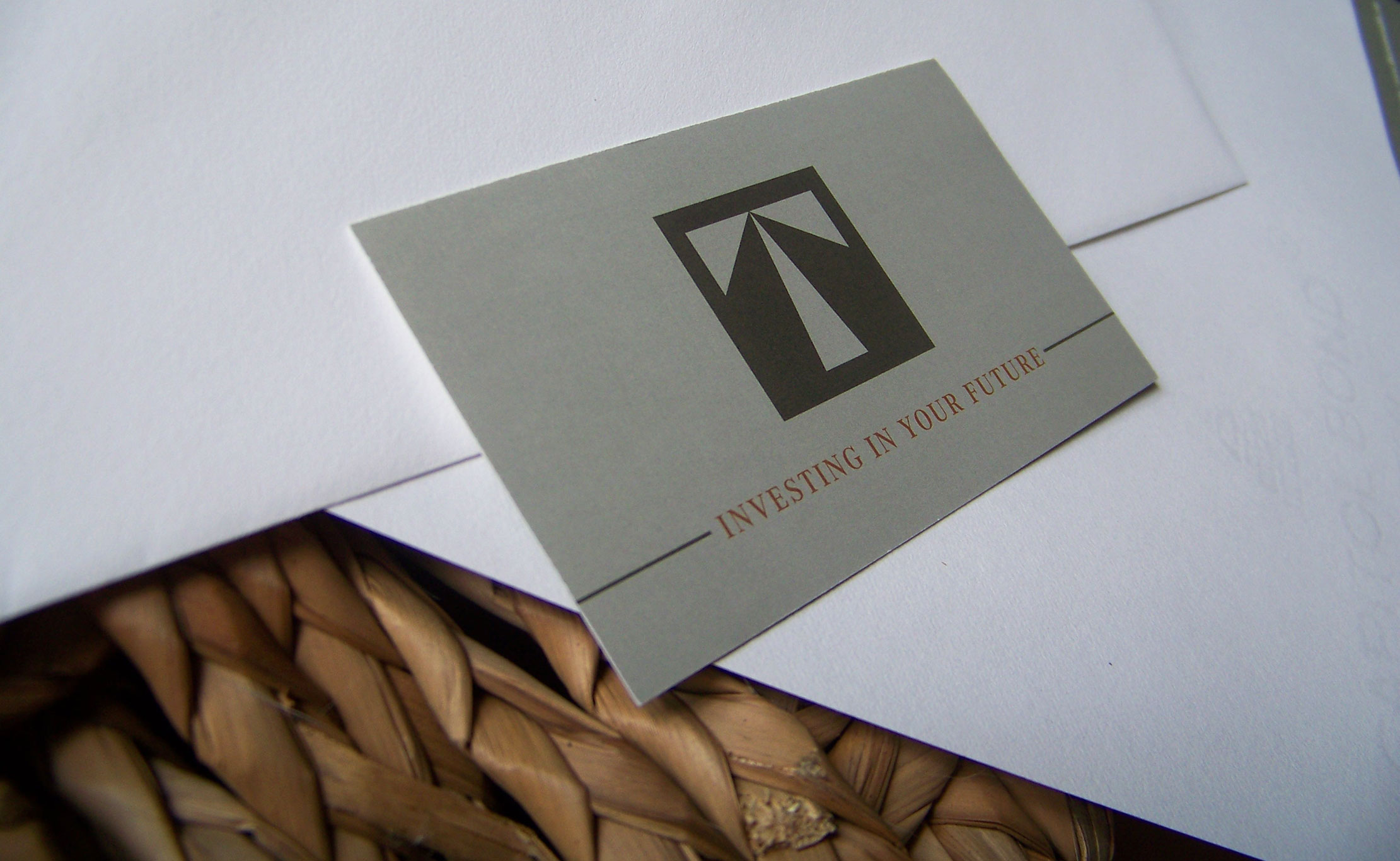 Thorsen Wealth Management Branding Business Card Design by Just Make Things