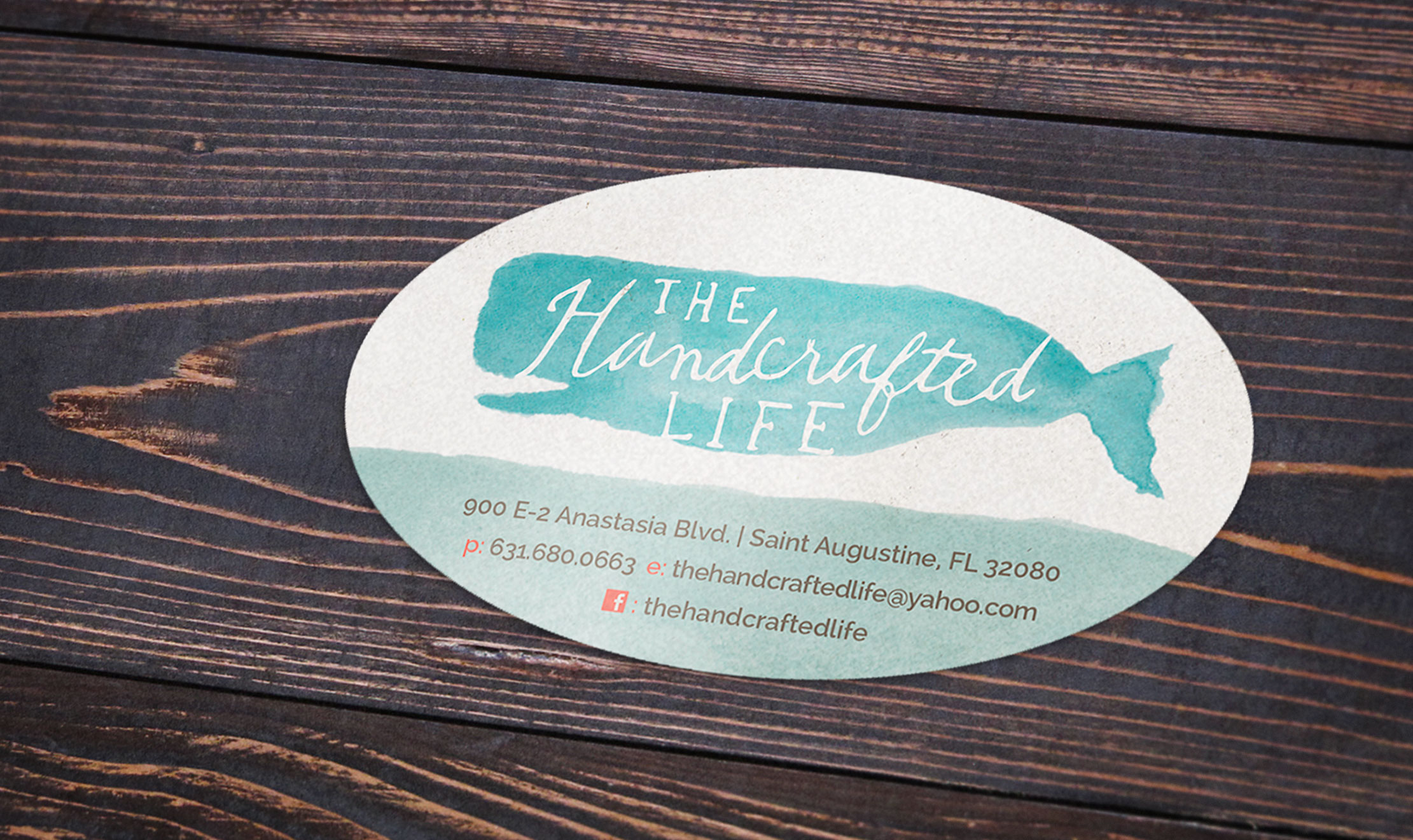 The Handcrafted Life Sticker Branding by Just Make Things