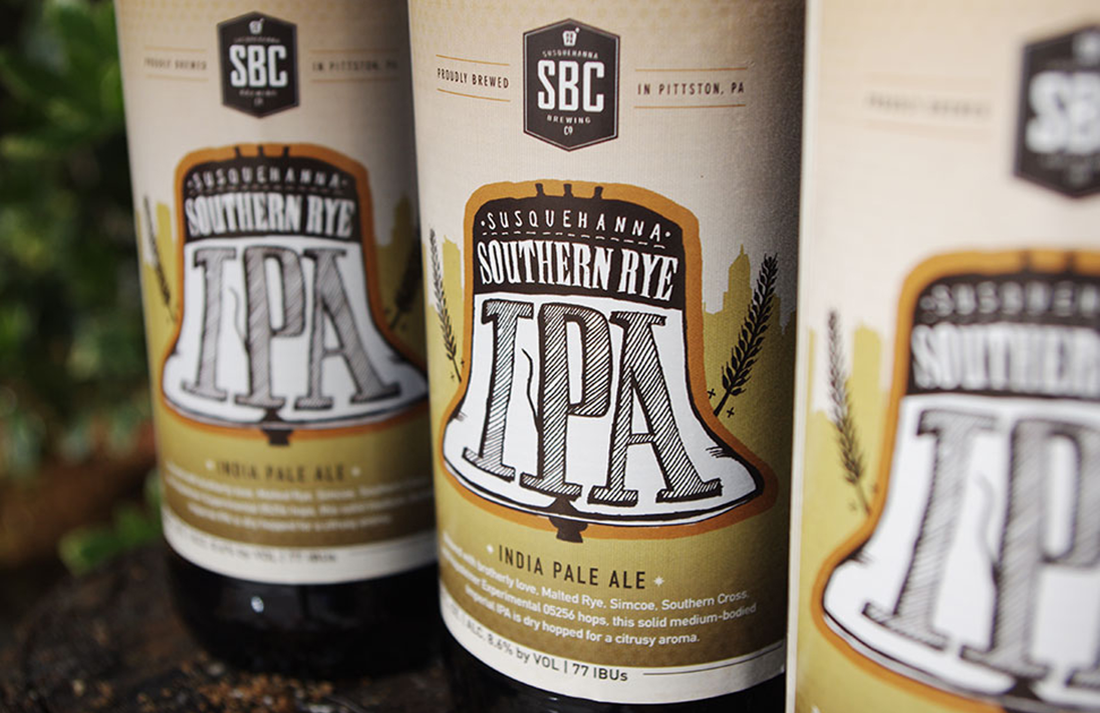 Susquehanna Breweing Co. Southern Rye IPA Brand by Just Make Things