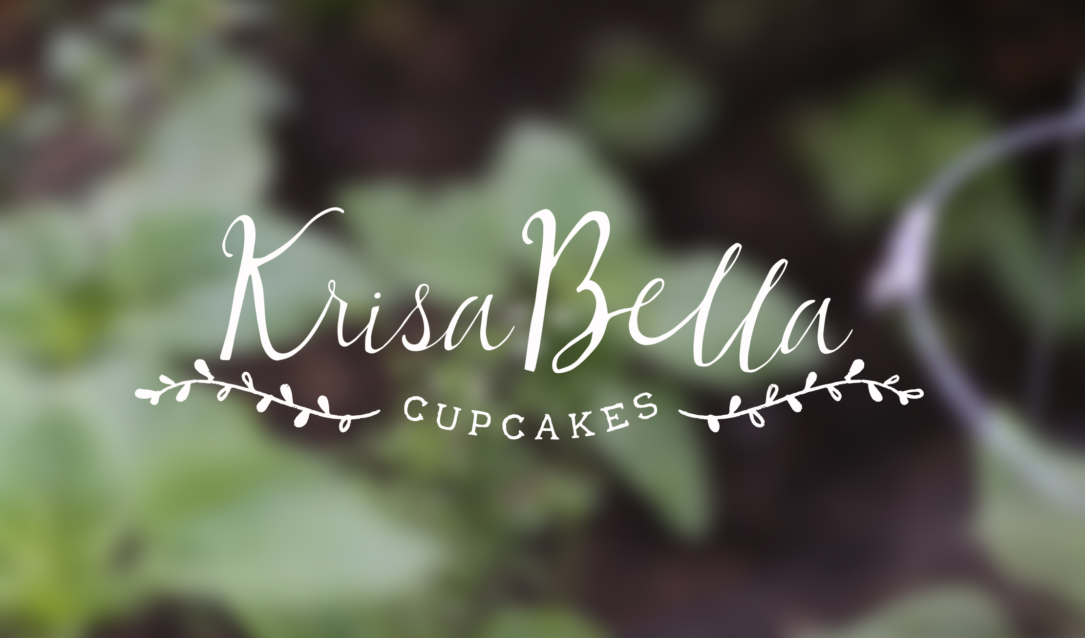 Krisa Bella Cupcakes Branding by Just Make Things